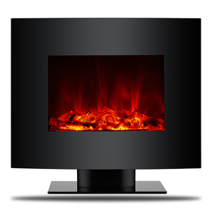 EF-11B With Stand 26’’ Curved Face Wall Mount or Freestanding Fireplace