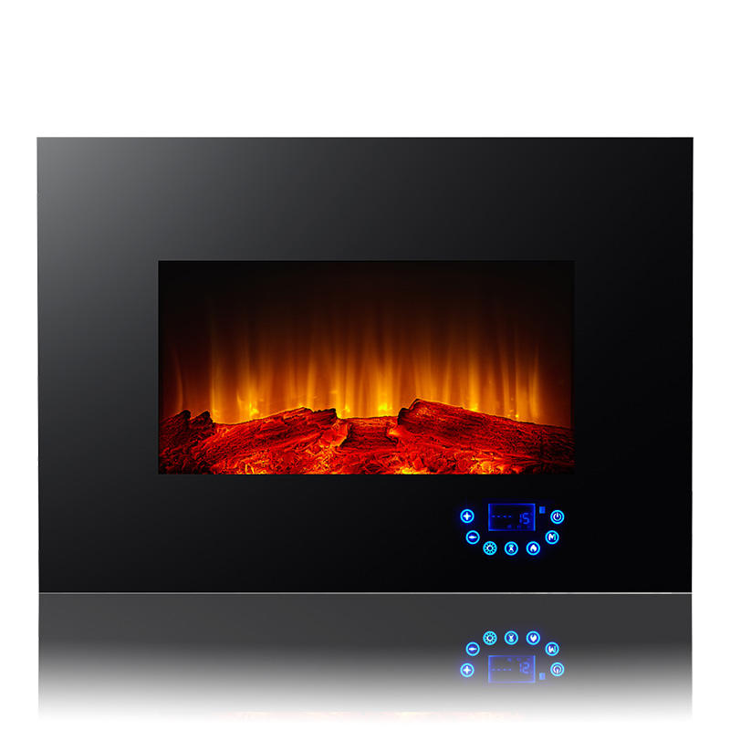 EF-11DT 26’’ Wall Mounted Electric Fireplace Heater, with Touch Sensor Control
