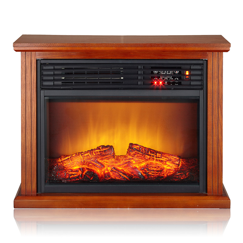 IF-1526 Digital Infrared Heater, with Electric Fireplace