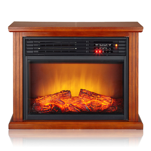 IF-1526 Digital Infrared Heater, with Electric Fireplace
