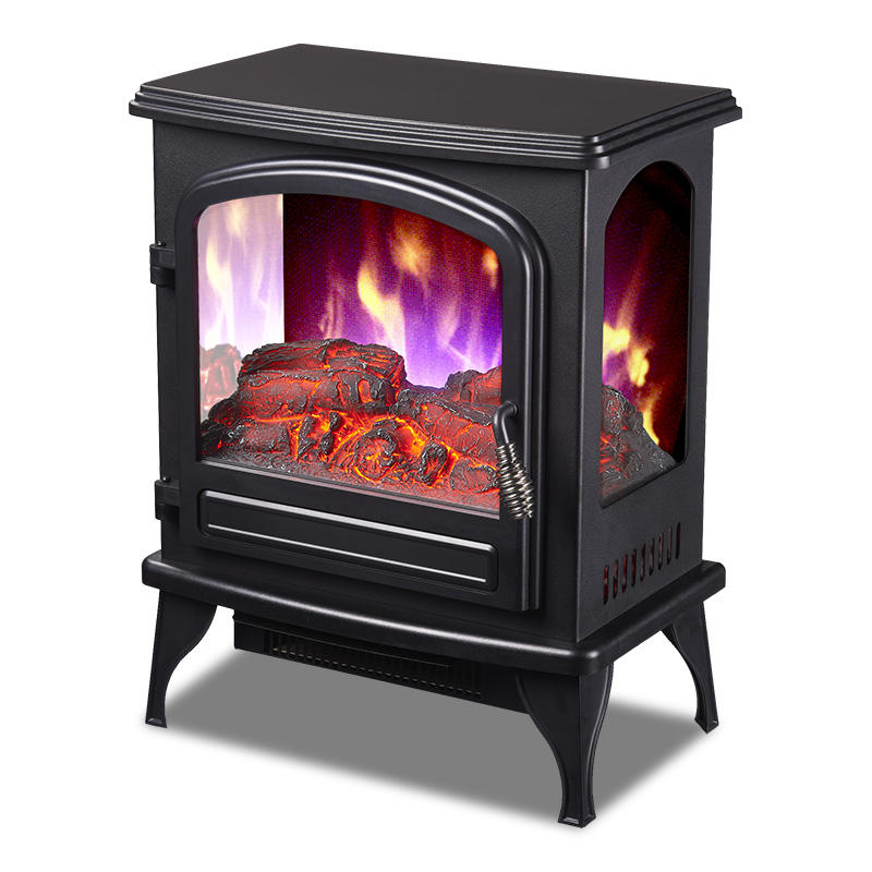 SF-1817 3-sided Electric Fireplace Stove Heater